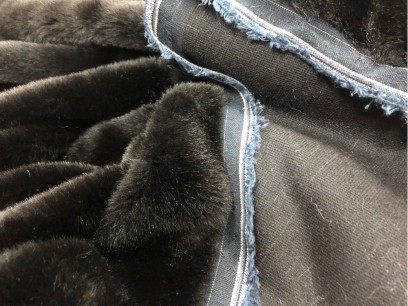 Мех Мутон TISSAVEL коричневый